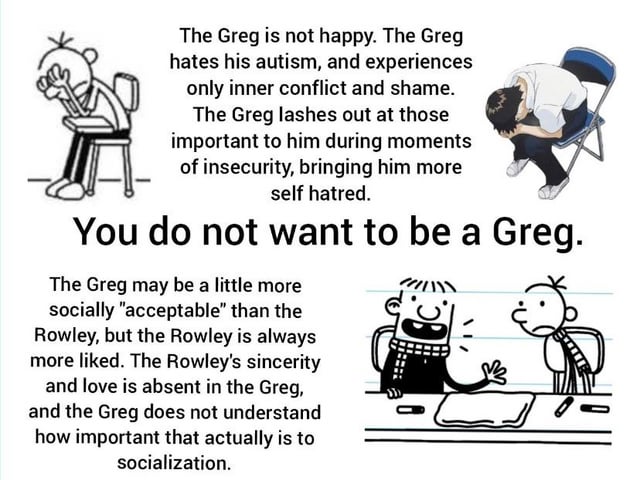 You do not want to be a Greg