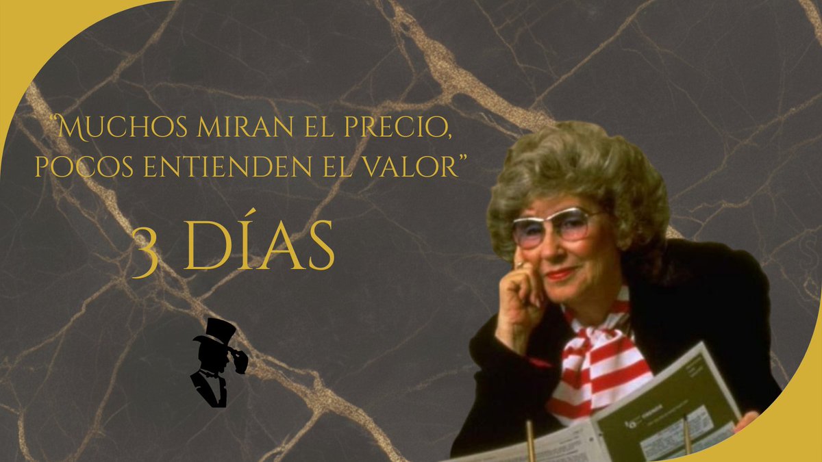 BaronDividendo's tweet image. 💥¡Se vienen cositas para este fin de semana!...

En  3⃣ dias ⏰, os traigo una propuesta para los amantes de los #dividendos 💞... y esta señora me va a ayudar mucho 😉