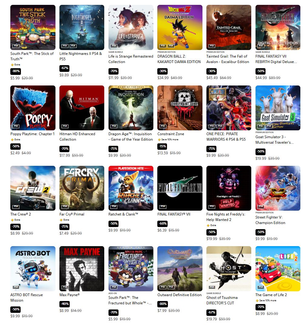 Wario64's tweet image. New Year deals on US PSN buff.ly/0aD2Ge6