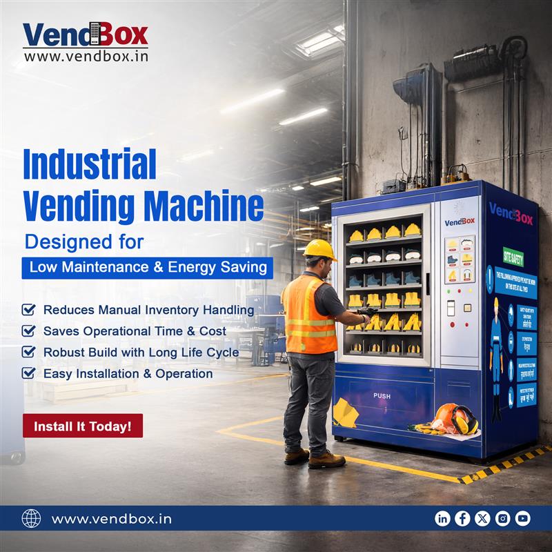 VendBoxIn's tweet photo. Minimize costs &amp; save time with VendBox Industrial Vending Machines. Low maintenance, energy-saving, robust, &amp; easy to operate.

#CostSavings #TimeEfficiency #VendBox #IndustrialVending #SmartSolutions https://t.co/OJFb0FoUMd