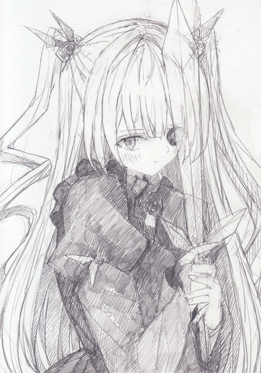 ローゼンメイデン 薔薇水晶 直筆原画 ローゼンメイデン 薔薇水晶 直筆原画