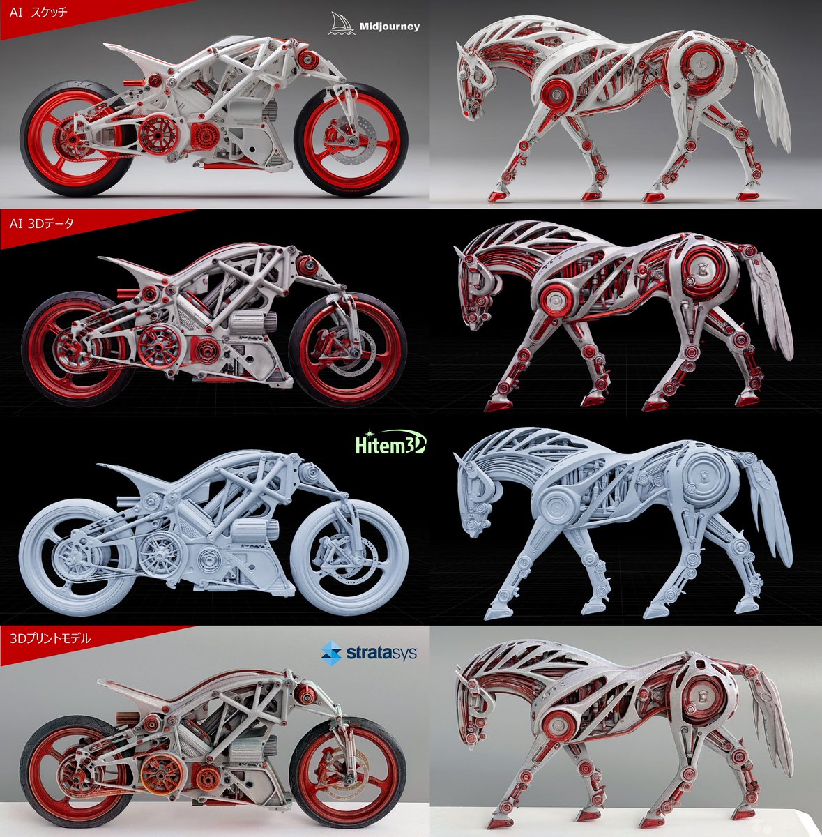 mitsuki_fab's tweet image. 2.0にバージョンアップした #Hitem3D の
精度、緻密さ、テクスチャ再現性がスゴイ😍

AI画像生成→AI立体生成→フルカラー3Dプリント

Hitem3D：無料で試せるよ！
hitem3d.ai/?utm_source=ko…

@Hitem3D    #PR

3Dプリント協力：Bダッシュさん @3df_info