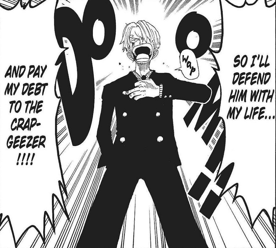 whirlysanji's tweet image. i feel like what some people don't get is that wci worked because it was never supposed to be a rewriting of sanji... instead it was always meant to be a love letter to his character, building on things that already existed and tying up loose ends. that's why its so dear to me ☹️