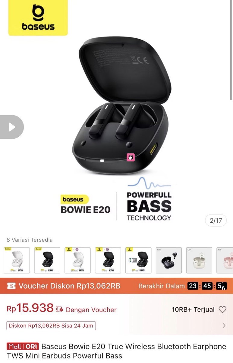 GASS TWS

s.shopee.co.id/4fq8msXWTf