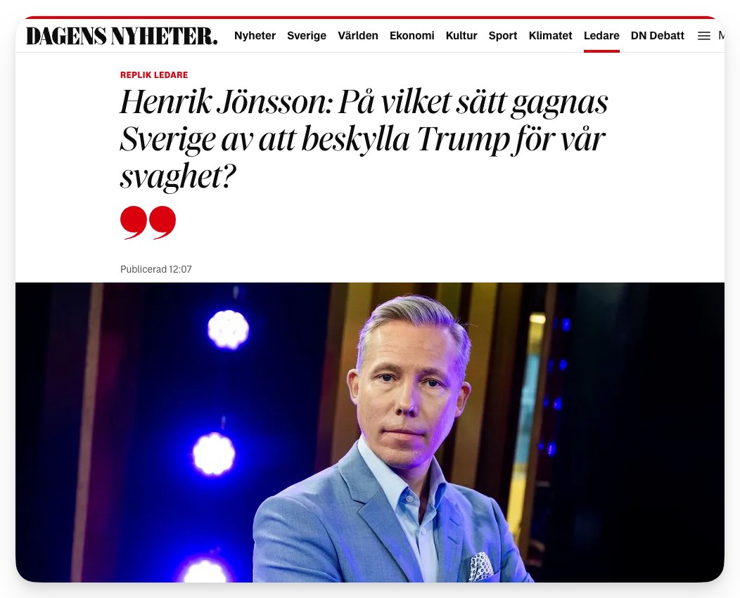 jonsson_henrik's tweet photo. DN kallar mig "nyhögerns välartikulerade posterboy" och tillskriver mig åsikter jag inte har. Detta är min replik. Svaret de ger är retoriskt svagt men psykologiskt aggressivt, och ett typexempel på hur man försöker rädda sitt tolkningsföreträde när sakargumenten inte räcker: https://t.co/0kWjzOyija