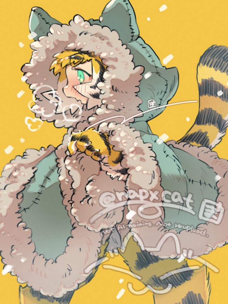 寒い日ケイカちゃん🥶 