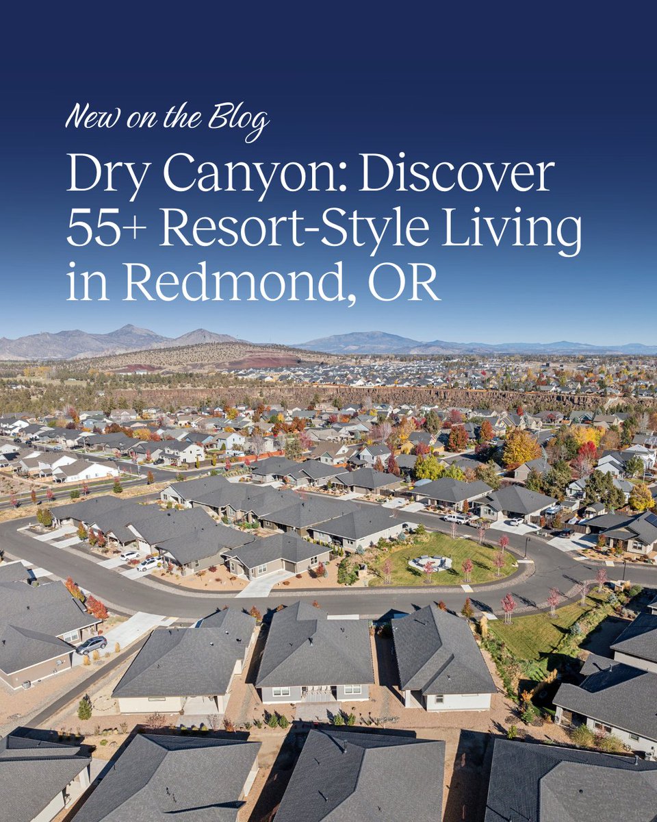 LennarPortland's tweet photo. Big news in Redmond! 🎉🏡 Discover Dry Canyon, a 55+ active adult community. Join us for the Grand Opening on January 31st! Explore the blog to learn more about the homes, amenities, and event details.

🔎 https://t.co/xvIDVm06kl https://t.co/VCNTGRHnOK
