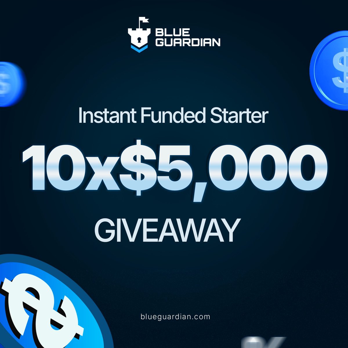 BlueGuardiancom's tweet image. Giving away 10 instant accounts to celebrate new promo! 🎁

1. Follow @blueguardiancom and turn on notifications 🔔
2. Like, RT and comment to this and quoted post

24hrs ⌛