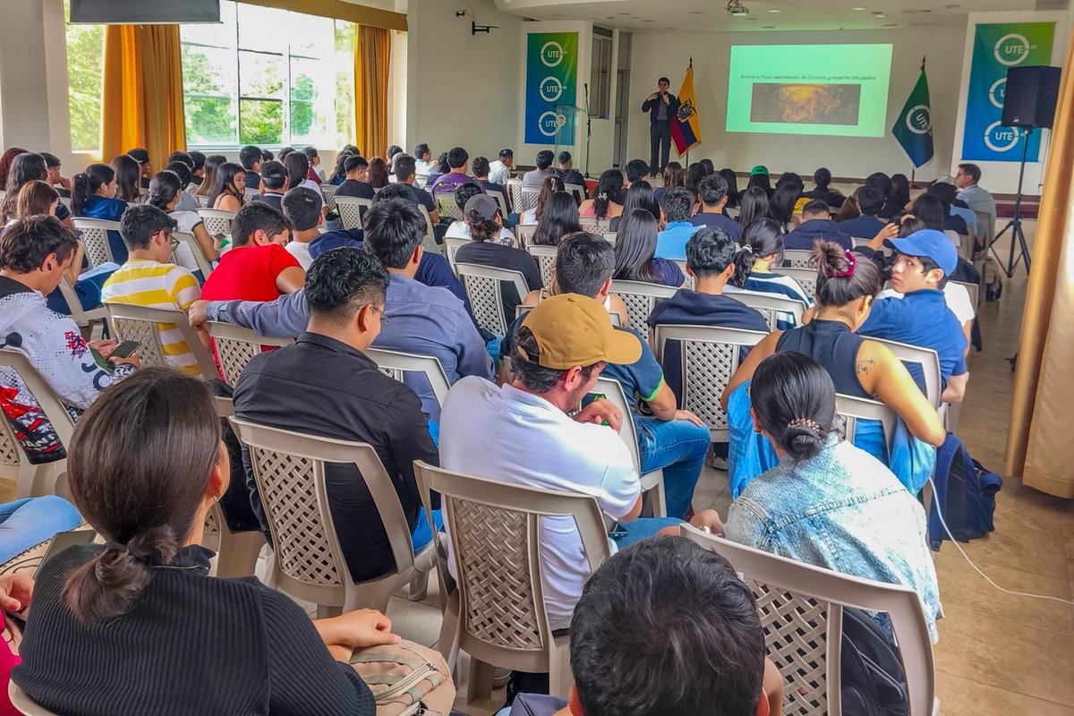 La charla “Mente y Equilibrio: Cuidado de la Salud Mental” se desarrolló en nuestra sede como parte del Programa de Prevención del Consumo de Drogas, Tabaco y Alcohol, y en el marco del Día Mundial de la Lucha contra la Depresión. 💚

Entérate 👉 ute.edu.ec/bienestar-salu…

#UTE