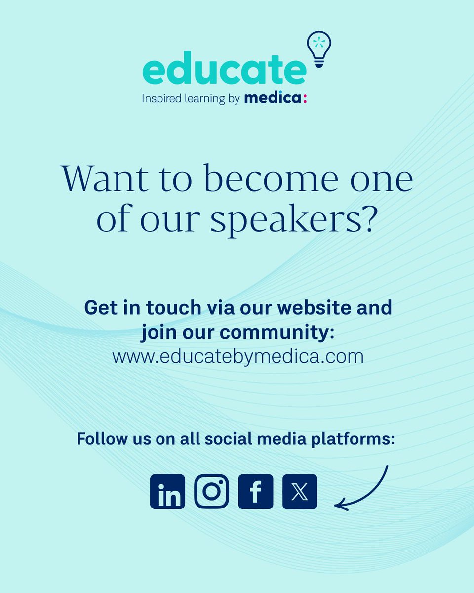 Educate by Medica tweet media