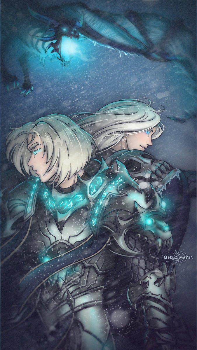 MavenMello's tweet photo. #worldofwarcraft #Arthas #Anduin https://t.co/XtDsDphfBy