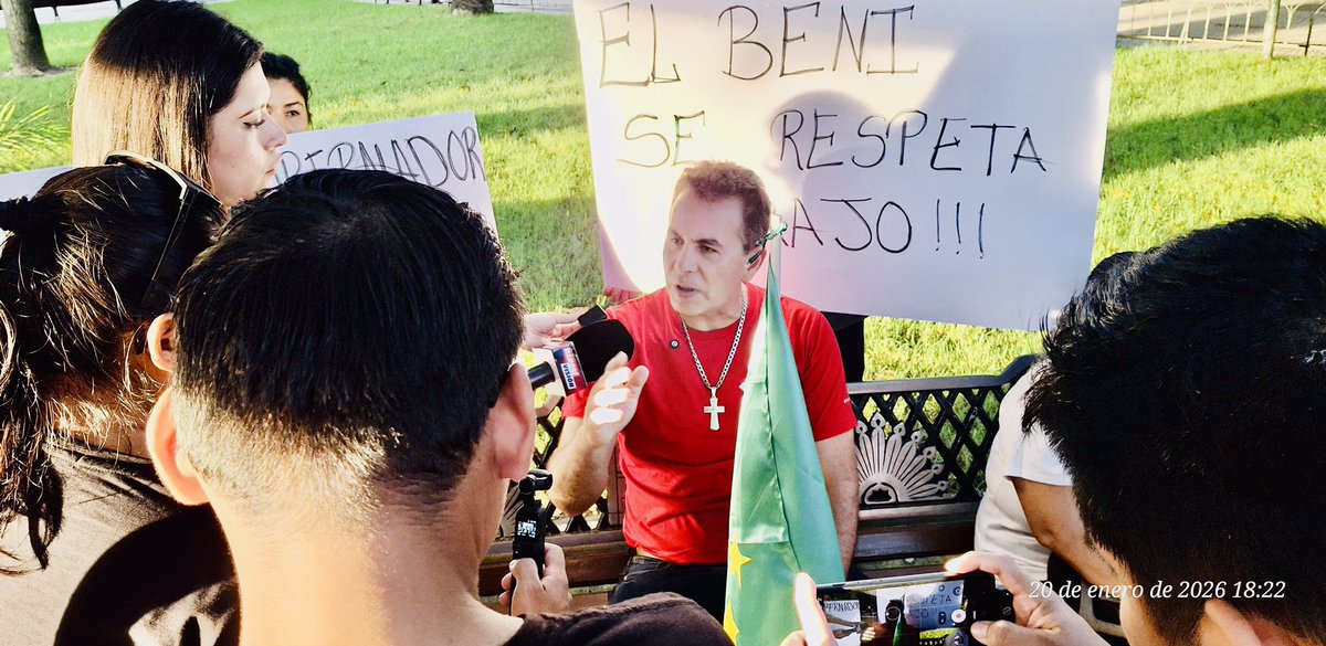 Cuanto me hubiera gustado un solo ¡CARAJAZO! del gobernador del Beni Alejandro Unzueta, durante los 5 años del gobierno abusivo, ineficiente y corrupto de Luis Arce Catacora.