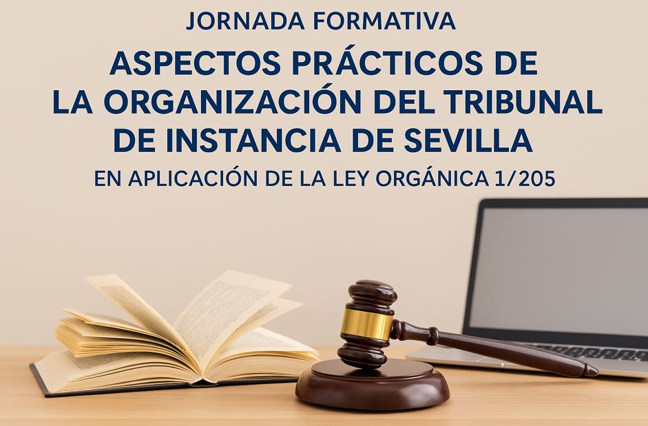Jornada formativa: 
Aspectos prácticos de la organización del Tribunal de Instancia de Sevilla en aplicación de la Ley Orgánica 1/2025
 
Accede a toda la información en nuestra web👉👉:
icpse.es/noticia/2065/a…

#Justicia #Sevilla #Procuradores