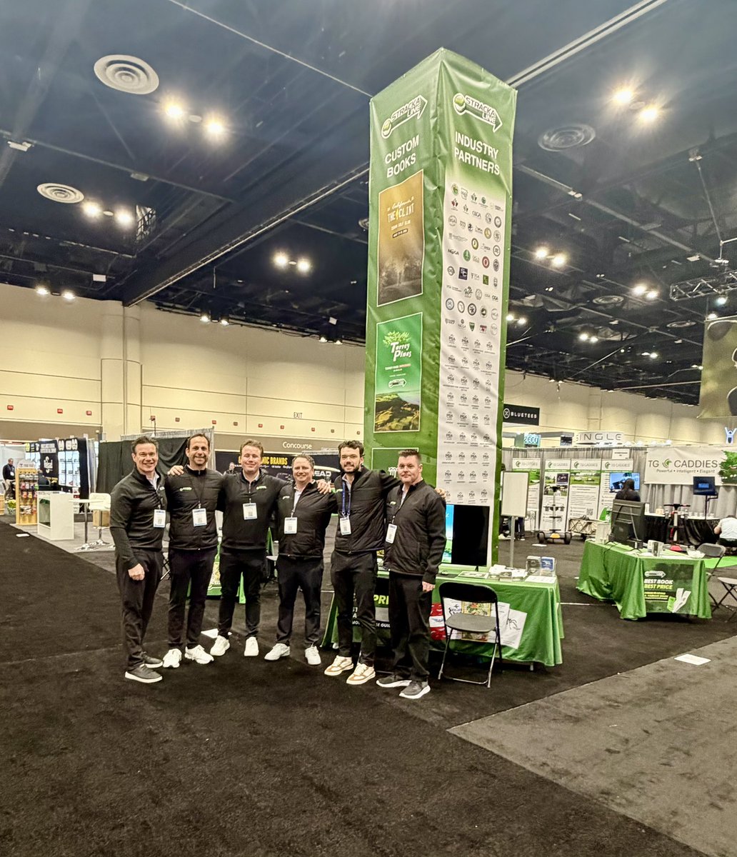 StrackaLine - Golf Green Reading & Yardage Books tweet media