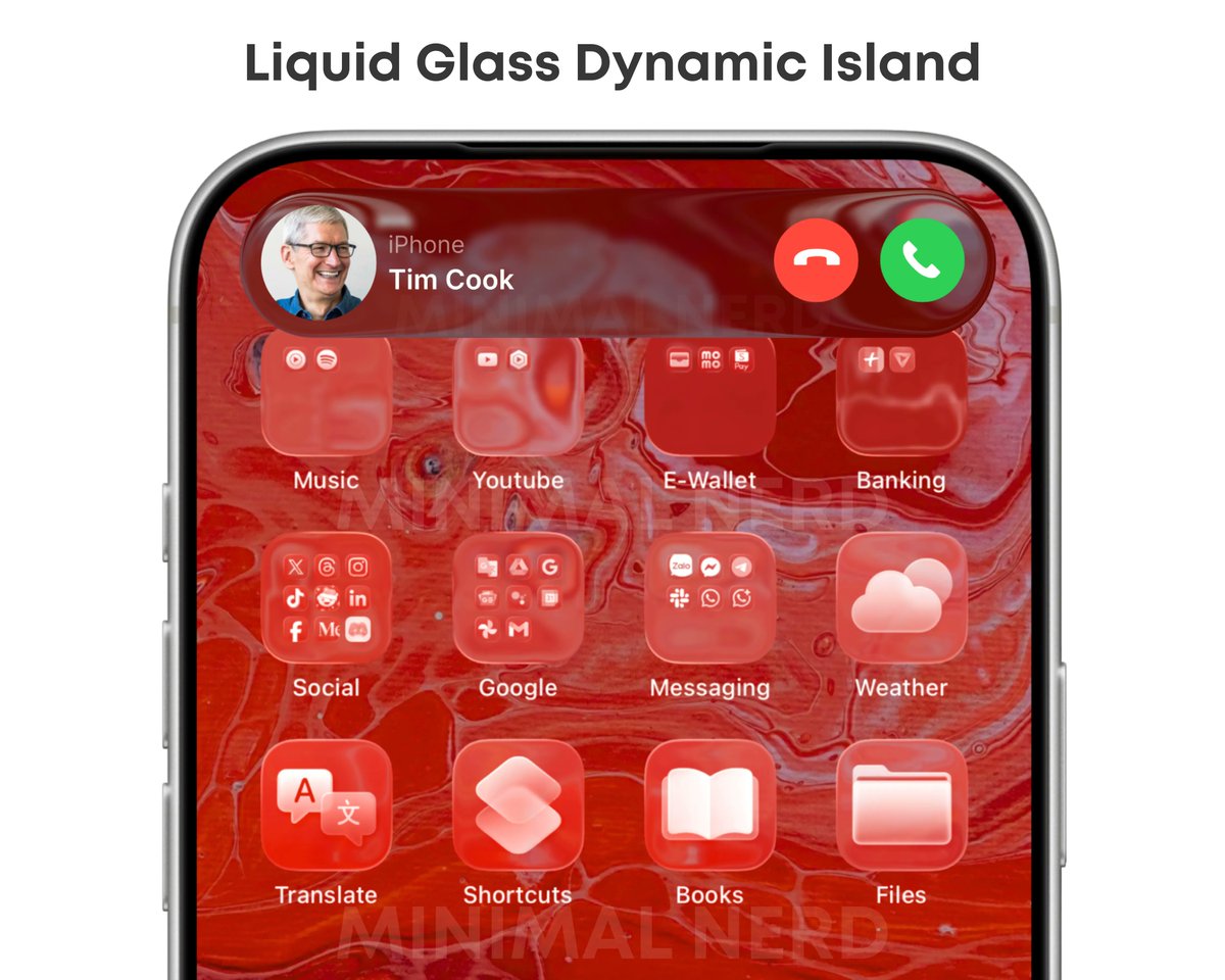 minimalnerd1's tweet image. Here's the Dynamic Island on the next iPhone!
Made entirely in @splinetool 🙌