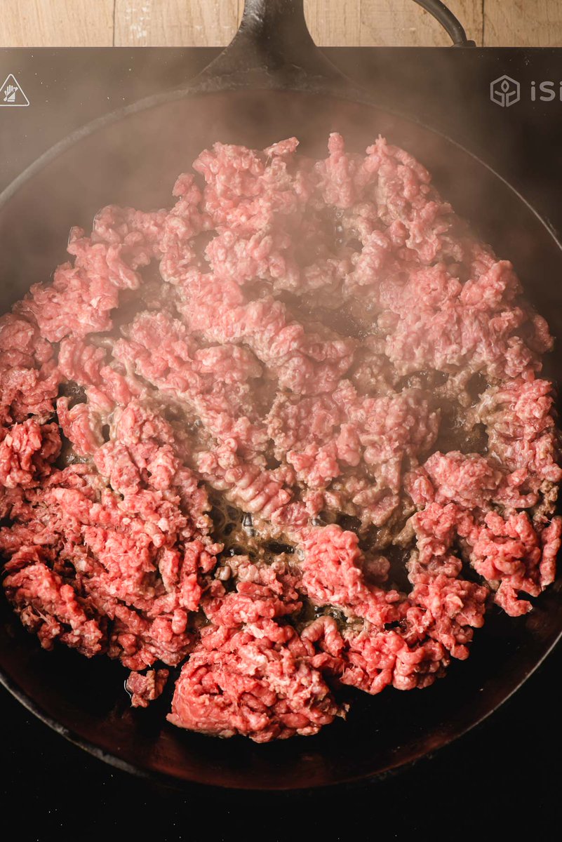 SamaHoole's tweet image. When you cook ground beef, that puddle of rendered fat in the pan?

Stir it back in. Don't drain it.

That's pure nutrition you're about to pour down the sink.

"But it's greasy!"

Yes. That's the point. You need that fat.

Modern instinct is to drain fat because we've been…