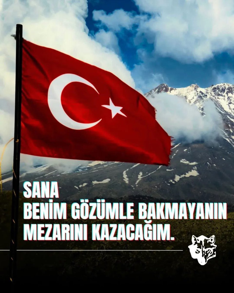 MEZAR KAZMAK SONRAKİ İŞ, BU BAYRAĞA KÖTÜ GÖZLE BAKANIN ÖNCE ANASSINI AVRADINI.