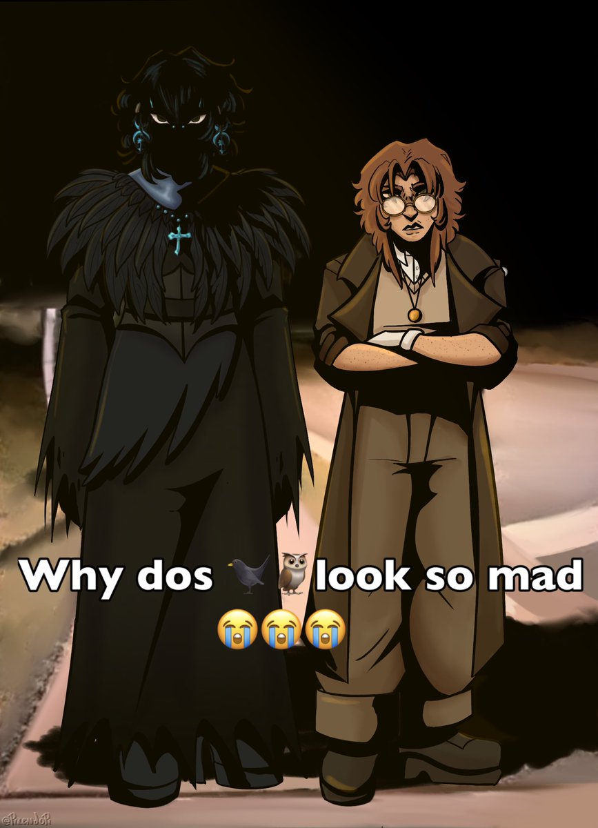 Me pergunto o que falaram pra deixar esses dois bravos