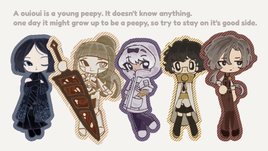 fruitoopsie's tweet photo. #limbuscompany more minis https://t.co/C4q8BH3oYD