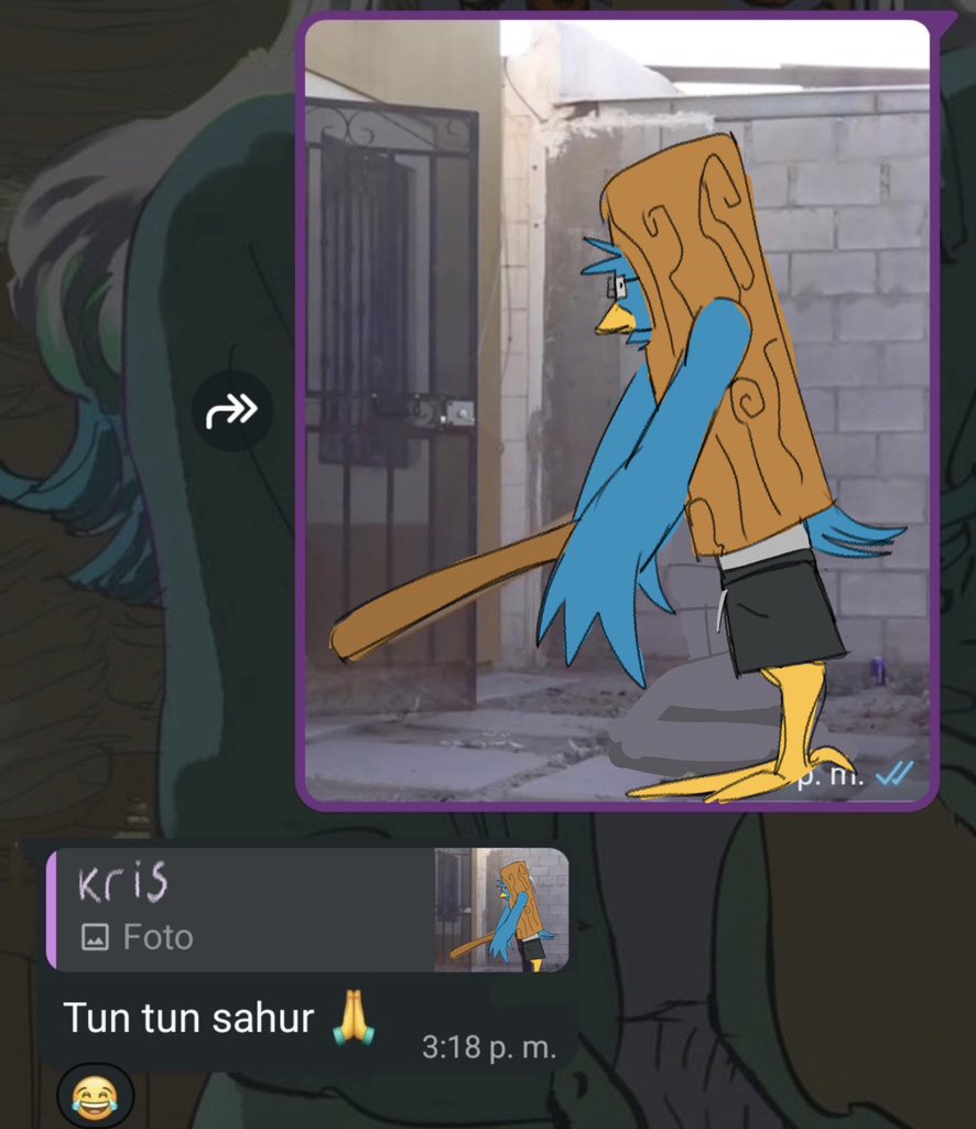 freekzill4's tweet image. My first time actually drawing berdly #berdlydeltarune #DELTARUNE