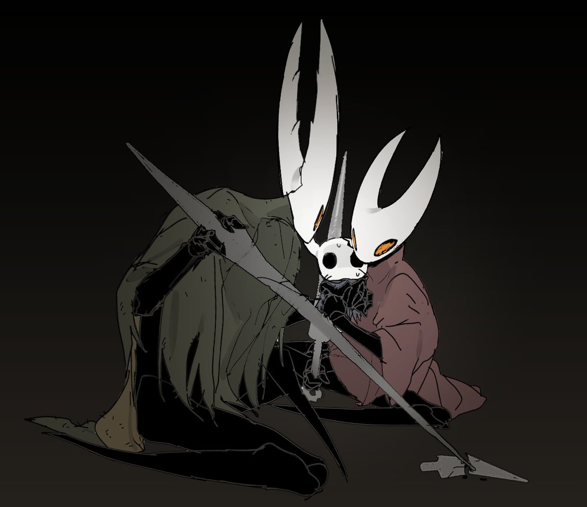 halnagisa's tweet image. 생각난김에 재업 
선대기사 호넷기사 감염덮밥