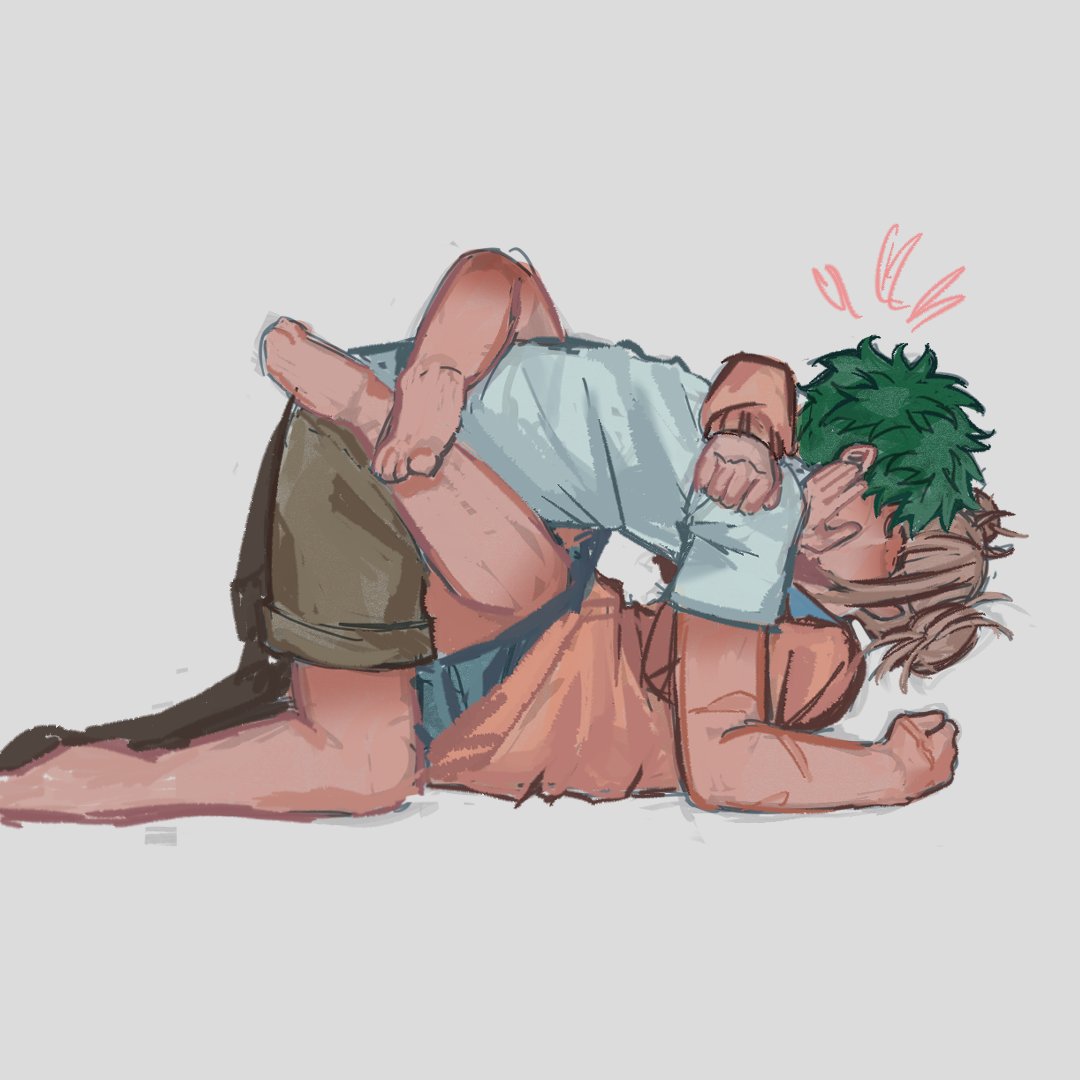 saikechism's tweet image. Have a small #izutoga doodle before i explode and die okay..