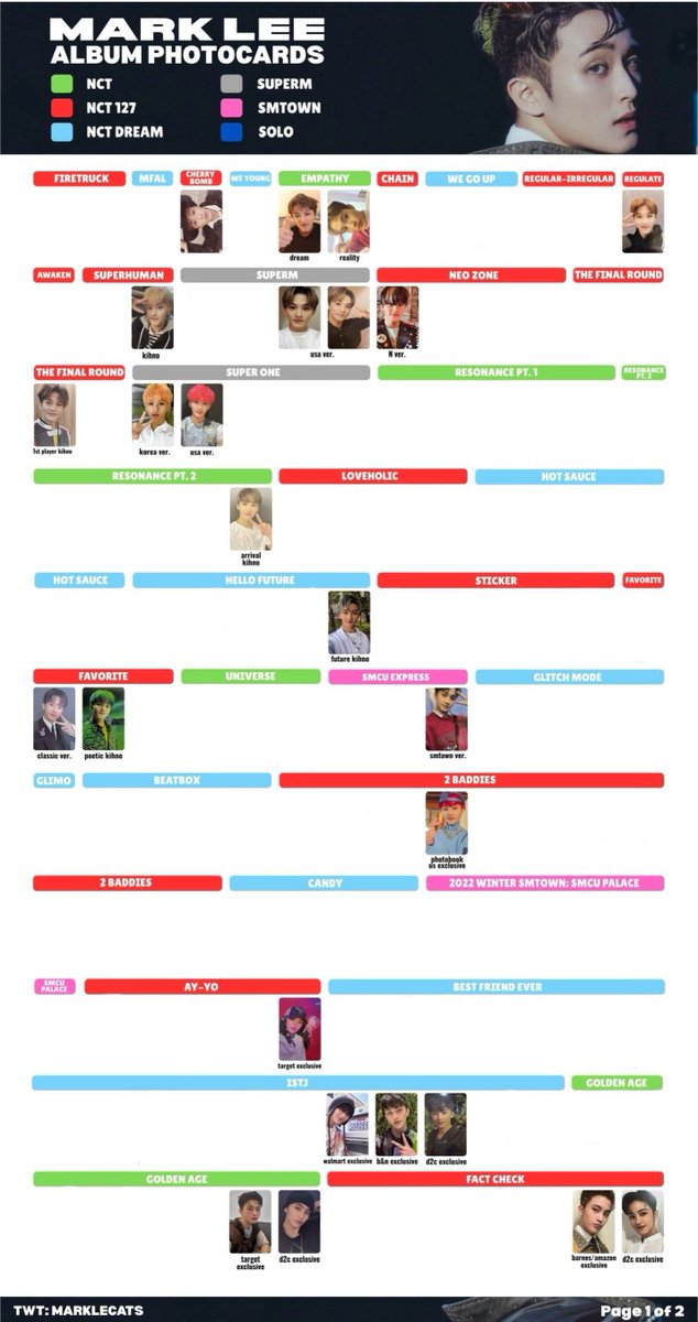 wml__sun's tweet photo. NCTトレカ交換 nct zone pop up beat it up
nct 127 nct dream nct wish wayv 威神 ドリム dream イリチル 127 トレカ

求 マーク ヘチャン または買取

求めているトレカに優先順位があるので、お返事にお時間いただくかもしれません🙇🏻‍♀️

気軽にお声がけください🩵 https://t.co/f5lisl9CPS