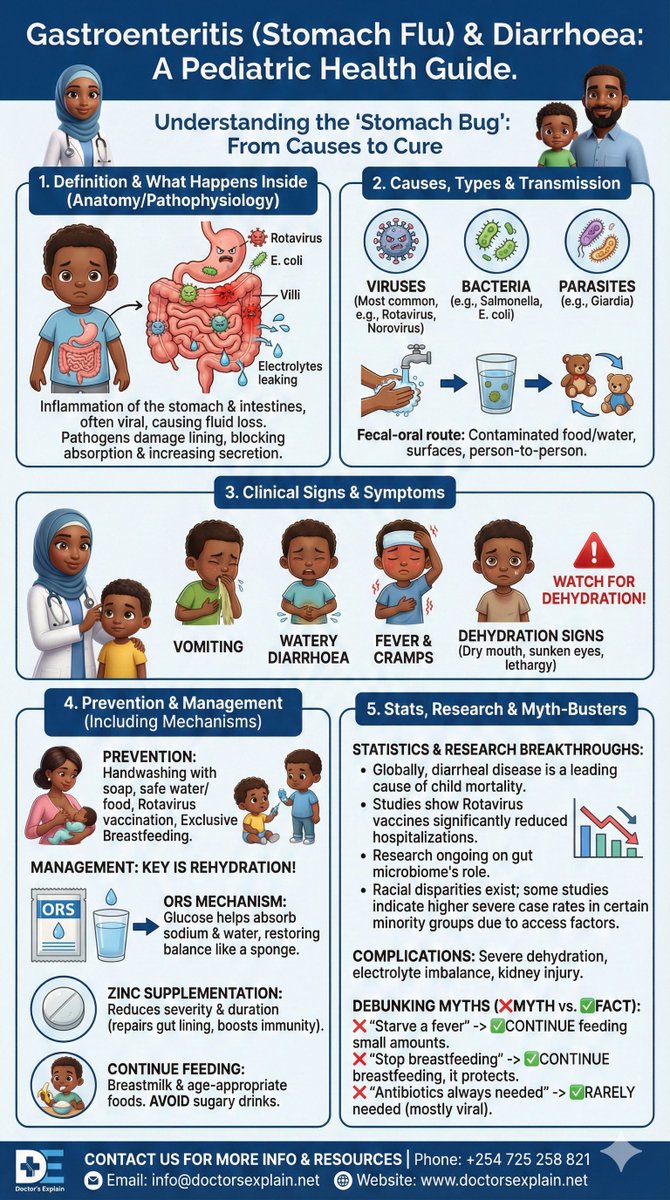 DocsExplainFM's tweet photo. 1οΈβ£ Fruit Juice: Too much sugar/sorbitol can trigger "Toddler's Diarrhea" π§ 2οΈβ£ Antibiotics: They kill the infection but can wipe out good gut bacteria too 3οΈβ£ Swallowing Toothpaste: Ingesting fluoride or sorbitol can upset the stomach
#ToddlerHealth #ParentingTips #StomachFlu https://t.co/P1aM1ytlfy