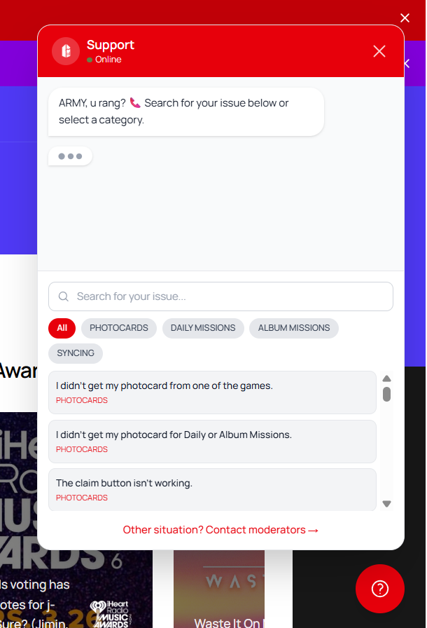 bcdapp_mods's tweet image. ARMY, u rang?📞 
Our new upgraded Support Feauture is live! 💬
Search issues, browse categories, and get answers faster! 💜

- 🐼
