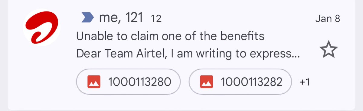 manikanth9550's tweet photo. @a_fresh_shinobi Took ₹1498 plan 1year Apollo 24/7, but the benefit was never provided.After 20+ mails, @airtelindia @Airtel_Presence0 vaguely replies,it’s “not available”, or ask me to contact Apollo.If it’s unavailable, why market it? Why should customers chase partners for Airtel’s promise? https://t.co/Fn2WTnMqX0