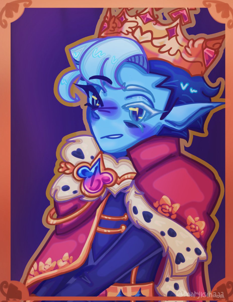 sorry for not posting im more active on tiktok naow anyways king smilk costume ✌️
#shadowmilkcookie #crk #shadowmilk