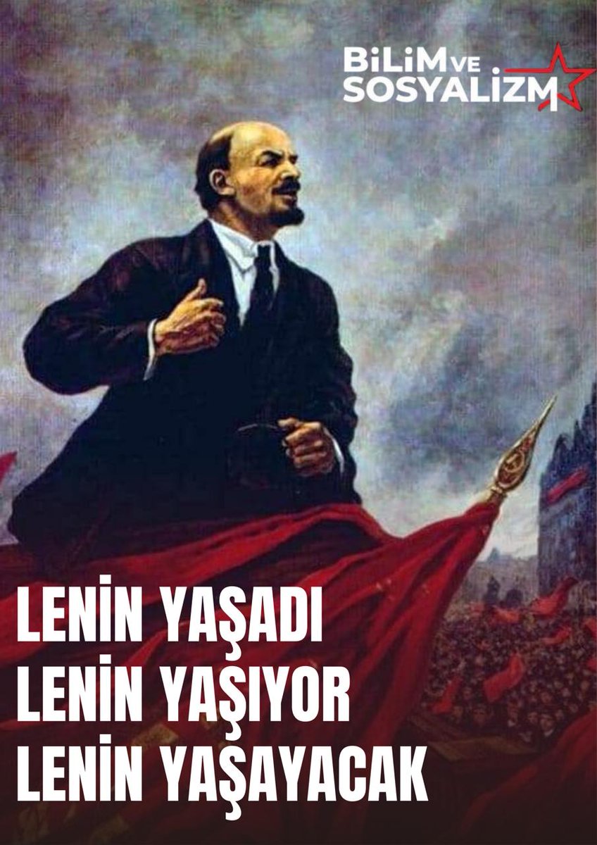 Başka bir dünyayı mümkün kılan Ekim Devriminin önderi Vladimir İlyiç Lenin'i aramızdan ayrılışının 102. Yıldönümünde saygıyla anıyoruz.

Lenin yaşadı,
Lenin yaşıyor,
Lenin yaşayacak.