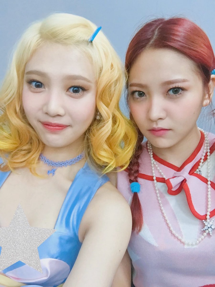 they were mustard and ketchup