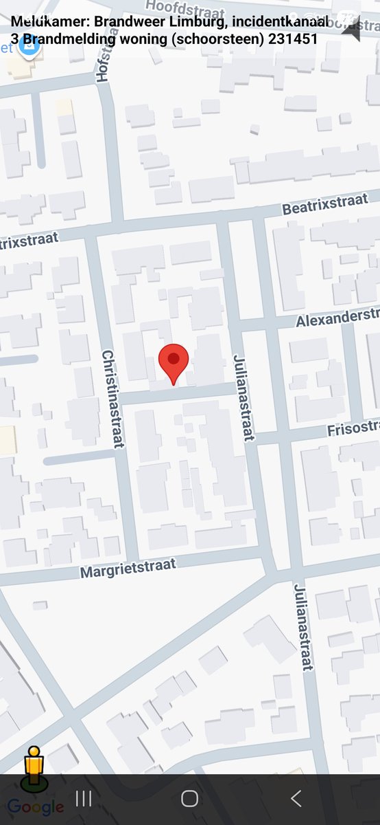 Brandmelding woning (schoorsteen)