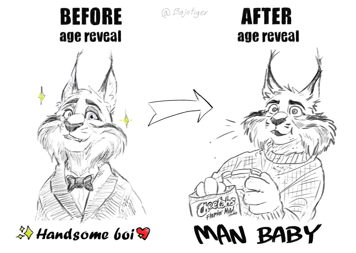 BajoTiger's tweet photo. Pawbert's Age Reveal really did him dirty fr fr‼️

귀여운 포버트가 단숨에 30대 아저씨로 변해버렸어오..

#Zootopia2 #Pawbert #PawbertLynxley https://t.co/FTjKuW76Df
