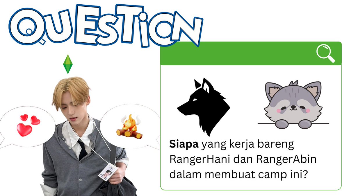 SangwonSims's tweet image. Dan yap soal trakhir ini mikir dikit tapi jawabannya ada ya, cuma boleh jawab 2 kali (2 jawaban ok!!) replu jam 21.54-21.00 (dikasi waktu cari)
Abis ini ada soal bonus :3