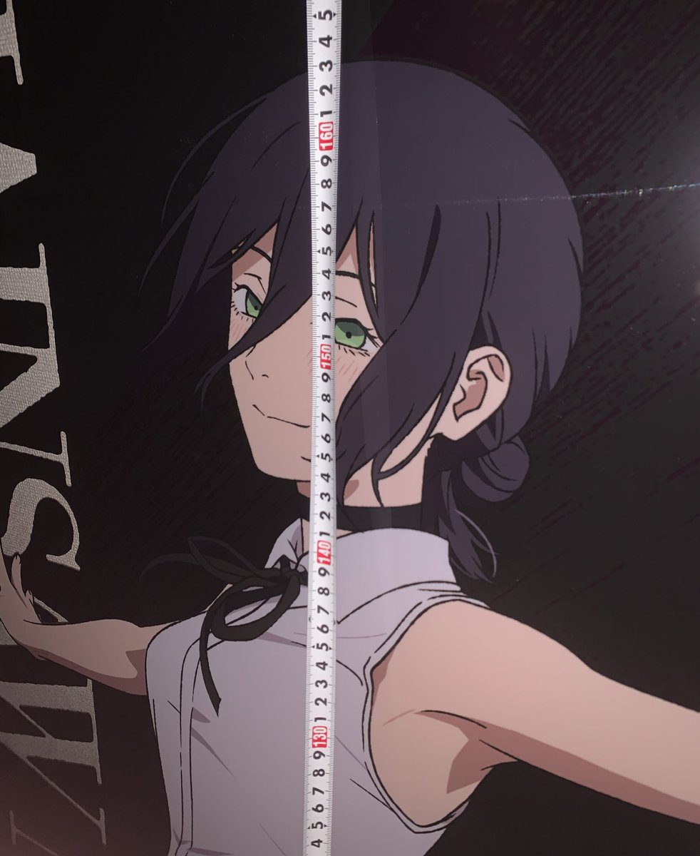 24014One's tweet image. レゼの身長は163cmくらいでした