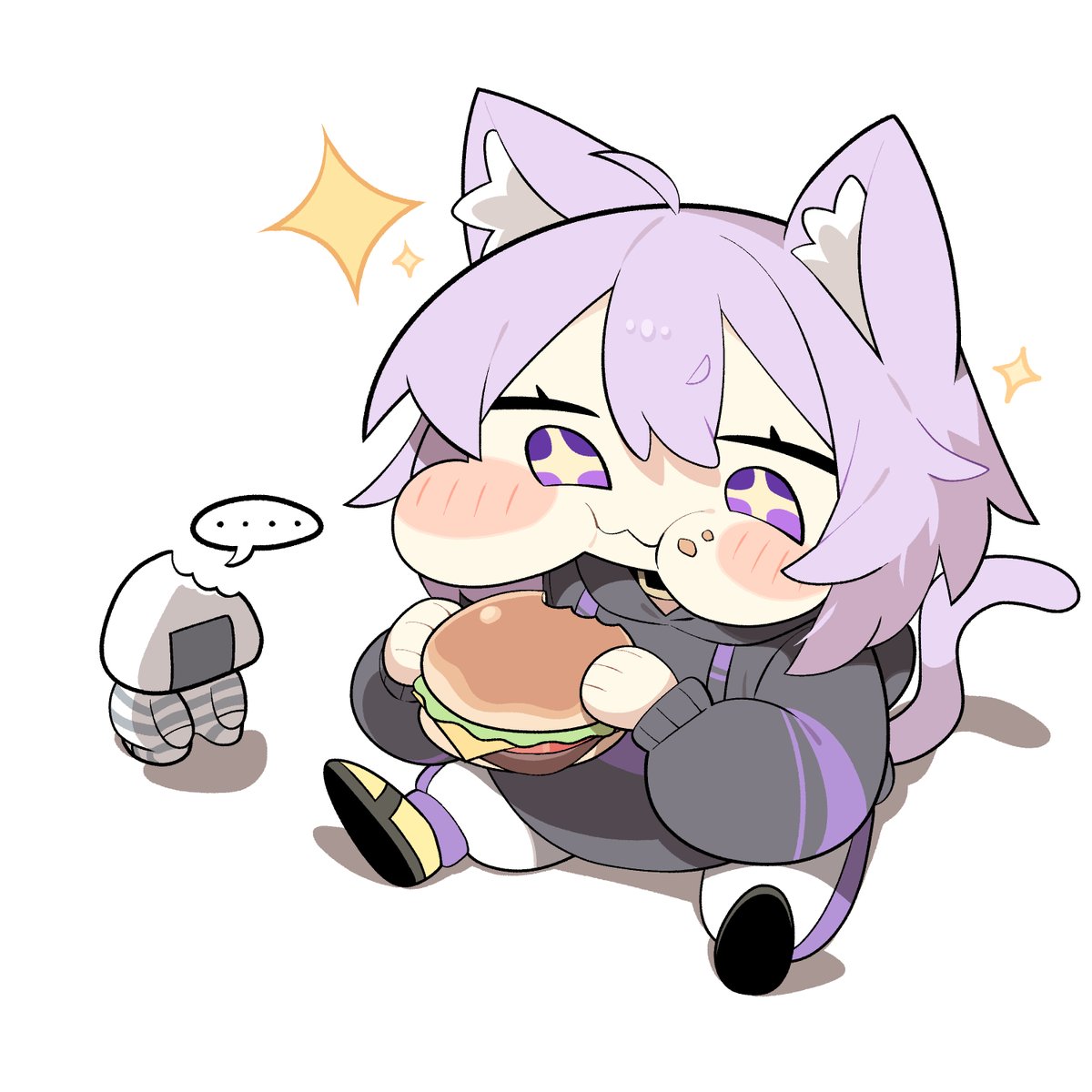 kikikiko84's tweet image. 🍙💬🍔🐱✨
#絵かゆ