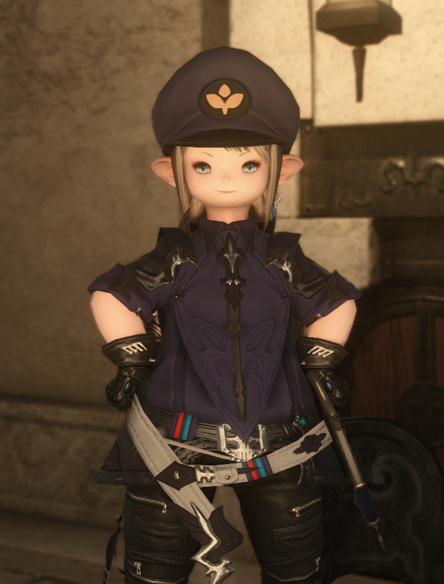 PixelRiku's tweet photo. 時尚警察來了(｡･∀･)ﾉﾞ

#FF14 #Lalafell #ララフェル https://t.co/gB7fC52JRK