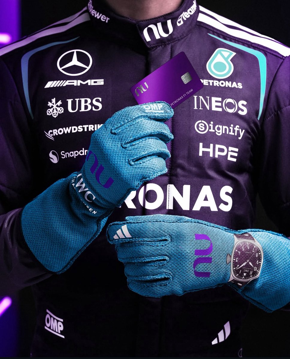 lucamorelliF1's tweet image. Hoje eu pensei que eu veria muita coisa, menos a NUBANK NA FÓRMULA 1