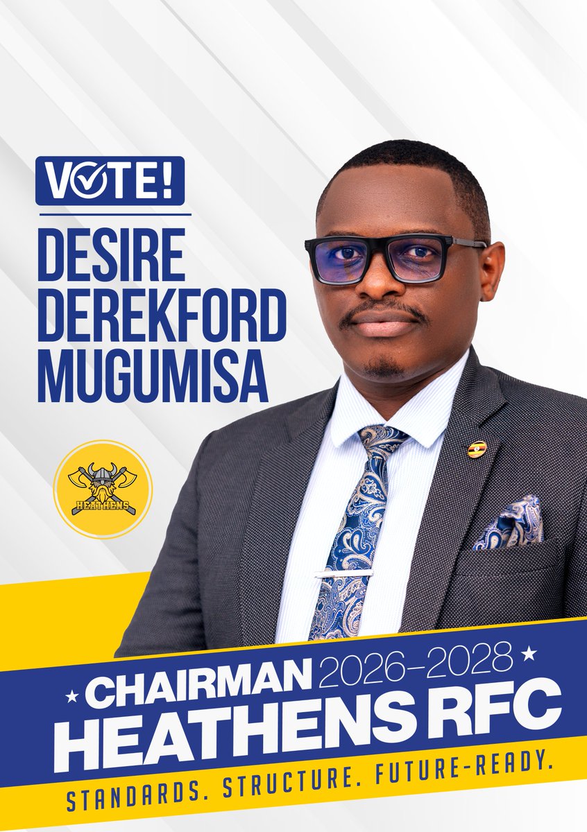 DMugumisa's tweet image. I’ve been a @HeathensRFC fan since 2004, as a high school lad.

For years, I would come, watch, and leave fast. I didn’t feel at home.

Then after a tight Heathens vs KOBs game nearly 2 decades later, @EdwardKiwanuka6 pulled me to the stands and said, “These are your people.”…