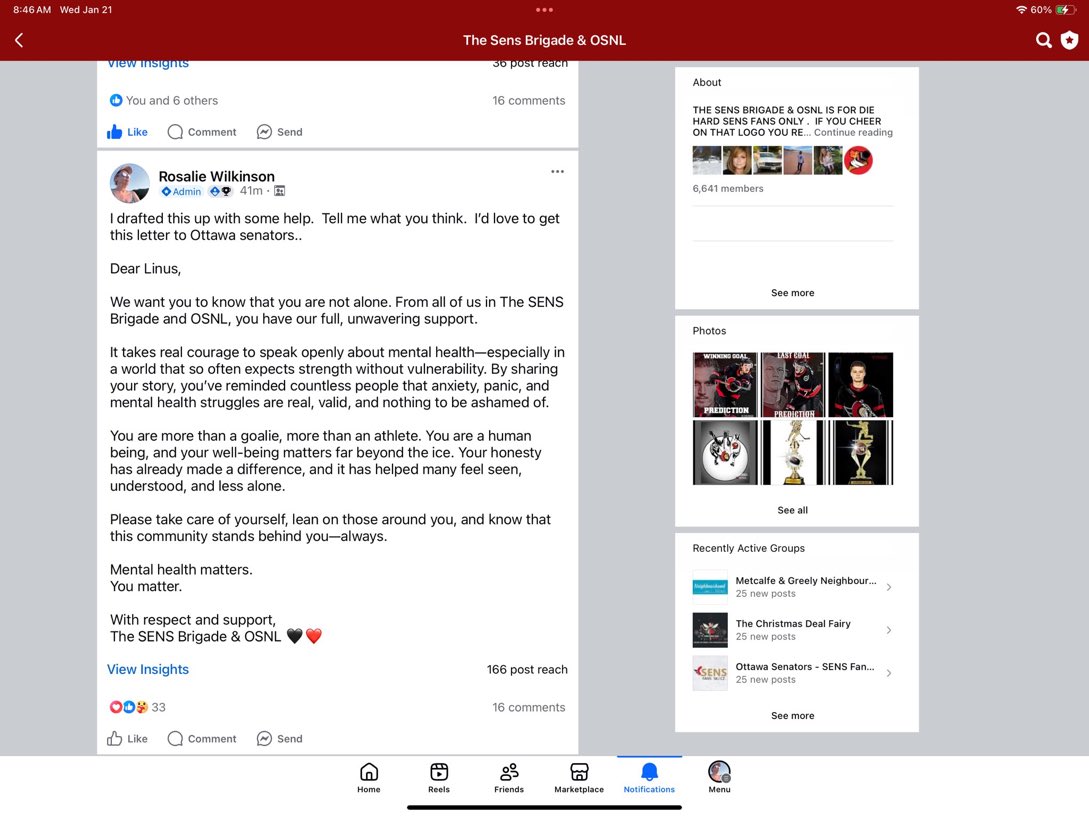 The SENS Brigade & OSNL tweet media