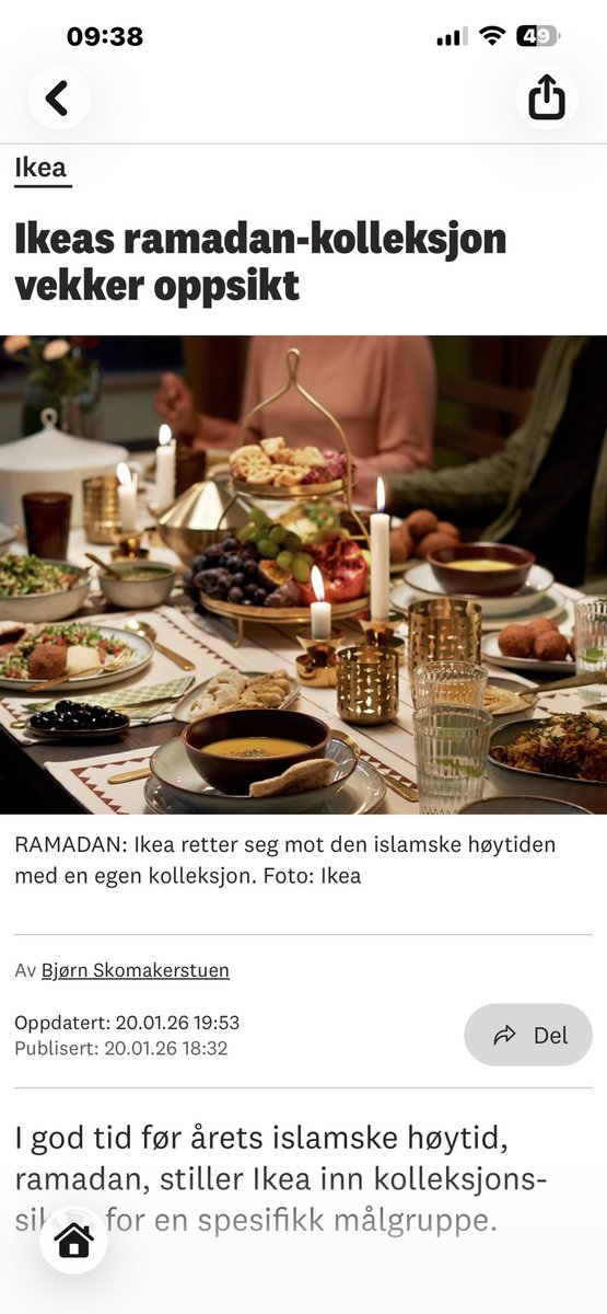 Ikea satser på India - etter at svenskene har droppet Russland og sliter i Kina. Her hjemme skal de nå feire den islamske høytiden. Merkelig?!