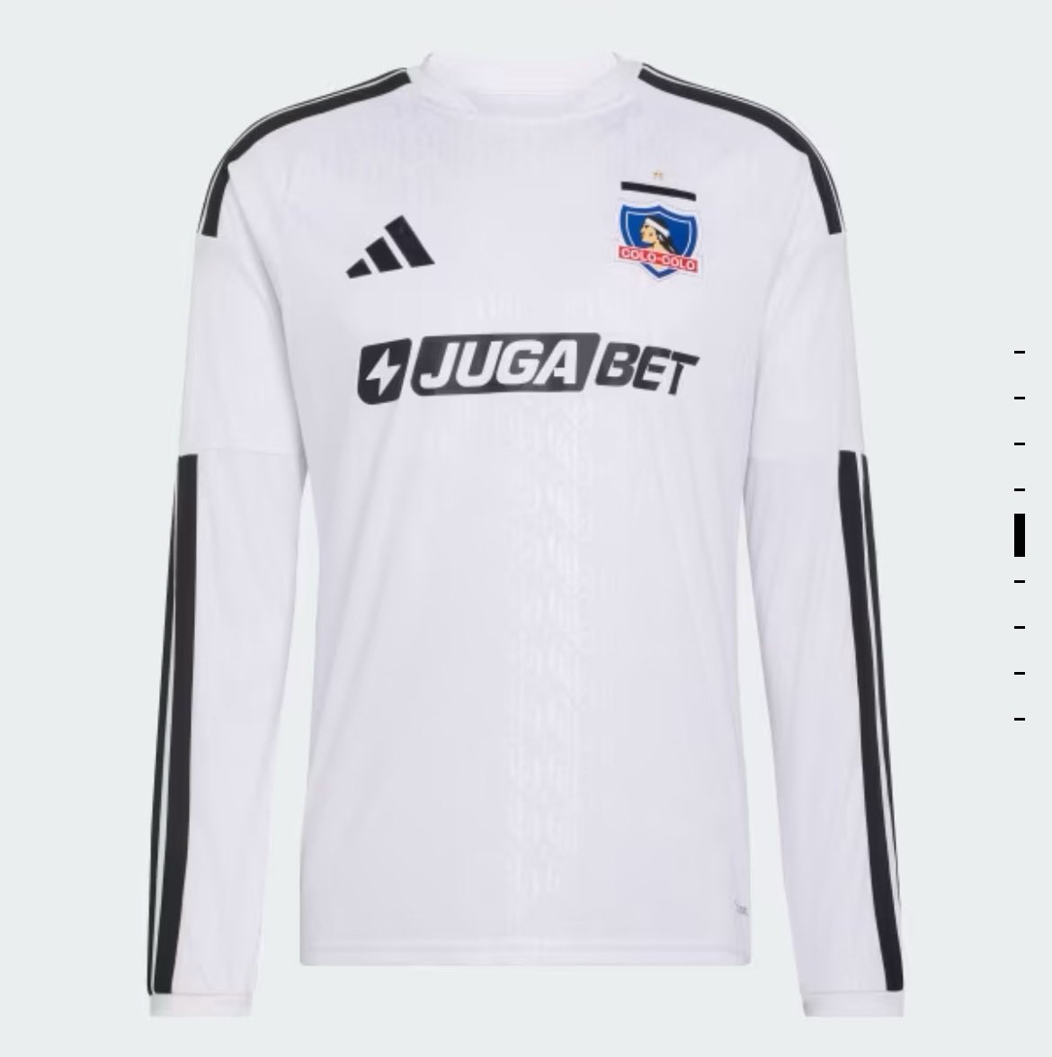 lectorcolocolo's tweet image. Camiseta 2026 local y visita manga larga ⚪️⚫️ Hace tiempo las esperaba…