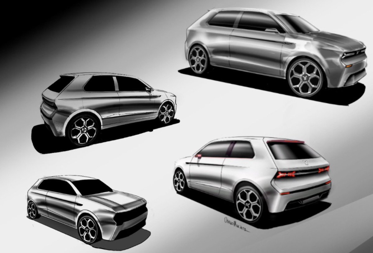 serbiainenglish's tweet photo. 🚗 Serbia: Zastava Yugo  is trying to make a comeback  

The Zastava #Yugo car was a symbol of basic mobility, but in recent years, it has advanced to cult status.  There are plans for a comeback, but as an entirely new vehicle. The first sketches of the new Yugo have just been released, a scale model is to be unveiled this year, and it will be possible to see the full-scale, running prototype at the #EXPO2027 #Belgrade   

The project is the brainchild of Prof. Aleksandar Bjelić, a well-known name in the German automotive and supplier industry, who has secured trademark rights internationally, while Serbian designer Darko Marčeta is responsible for the design. He has perfectly captured the proportions and essence of the classic Yugo.   

The Next Yugo will be positioned as an affordable entry-level car and it will meet all emissions and safety regulations.