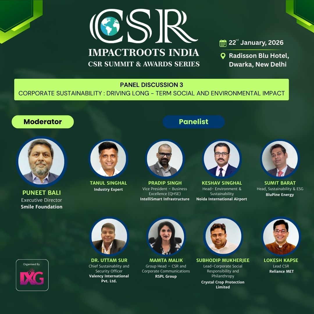 IXG2024's tweet photo. How are companies actually building long-term sustainability? This panel has the answers at the #ImpactRootsIndia!
🎟️Secure your spot: https://t.co/dZ4CCeGnGg
#ixgcsr #icsrseries #Sustainability #CSR #ESG #Panel #CSRSummit #ClimateAction https://t.co/YA3x2f1xw0