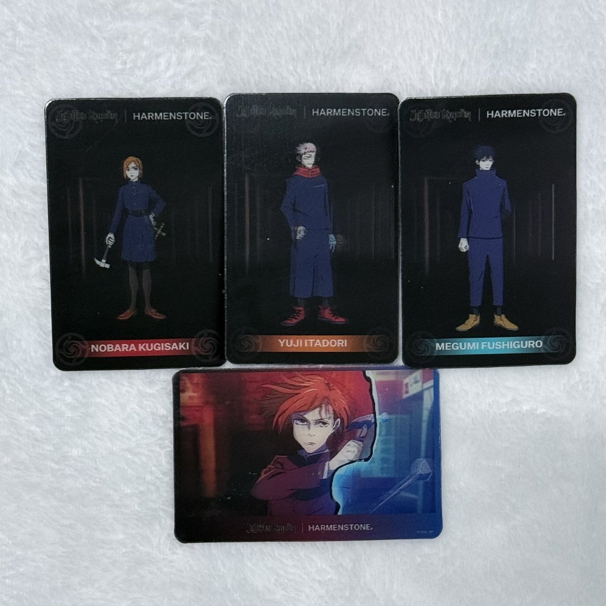 ptrplk's tweet image. แลก เธรด 

✅ การ์ด harmenstone JJK
เรา : ยูจิ เมงูมิ โนบาระ
คุณ : เมงุมิใบแนวนอน (แลก1:1)
          การ์ดแรร์ (แลก4:1ได้ค่ะ)

สนใจแลกเดมหรือมชได้เลยนะคะ🤲🏻
[รับซื้อการ์ดแรร์สุคุนะด้วยค่ะ]
#ตลาดนัดจจส #ตลาดนัดJJK #harmenstone #harmenstonexjjk