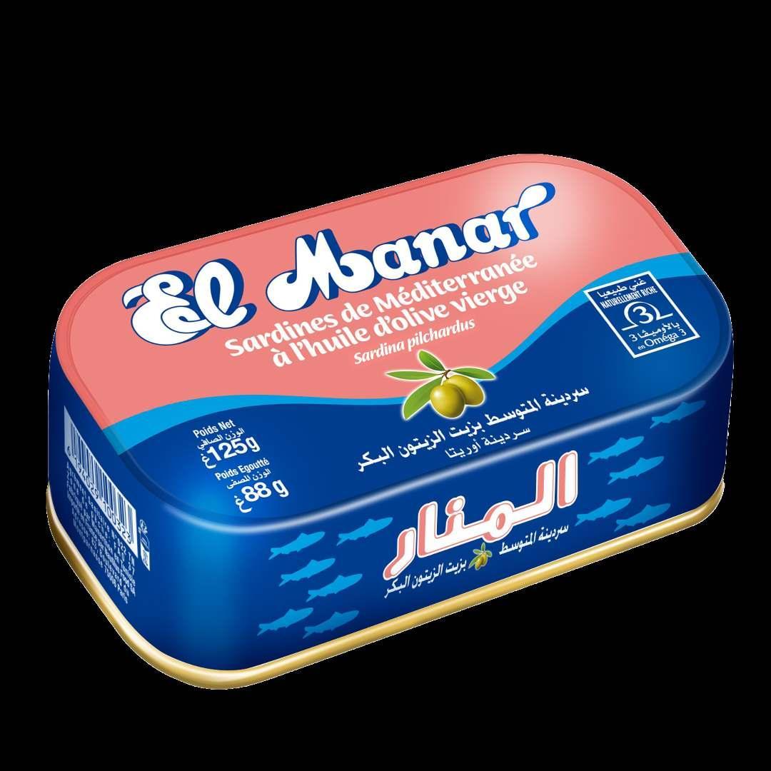 RappelConso's tweet image. #RappelProduit SARDINES HUILE D'OLIVE 125G X12 EL MANAR - EL MANAR Risques : Toxines endogènes : histamine (poissons, fromages, boissons alcoolisées, charcuteries) Motif : Taux d'histamine élevé (supérieur à 200mg/kg) dans une boîte de conserve de ... rappel.conso.gouv.fr/fiche-rappel/2…