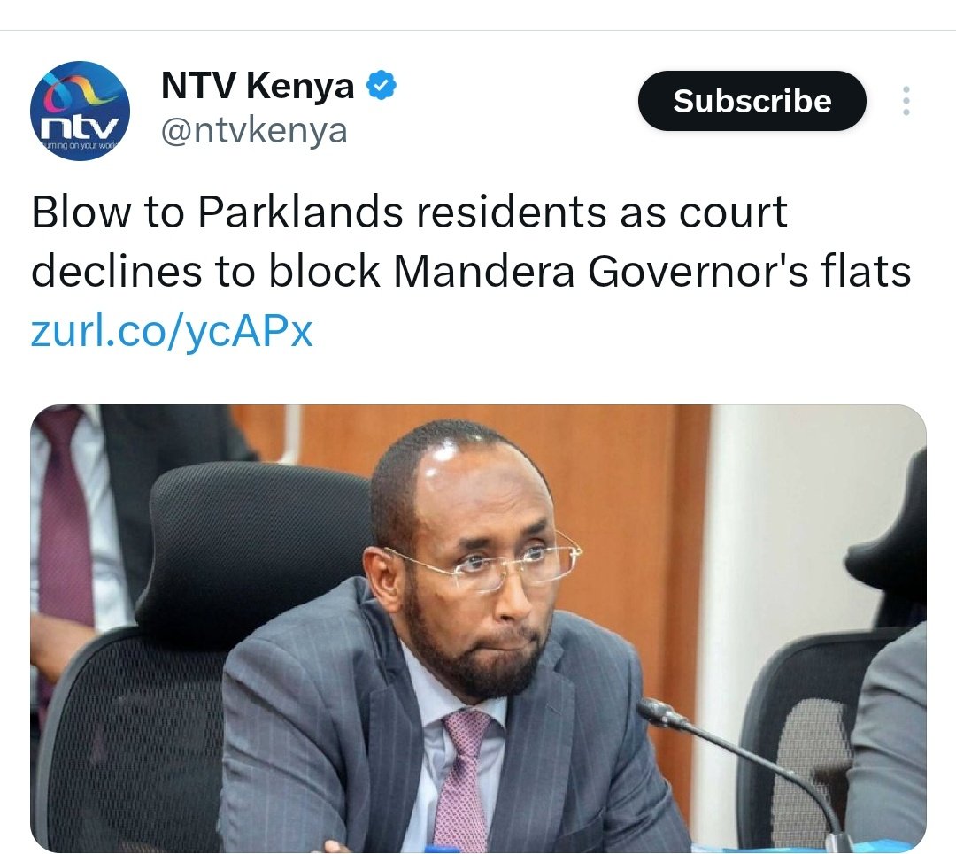 Since 2013,

Mandera County has received at least KSH 100 billion (this is minus CDF and NGAAF)

The minimum we expect in Mandera:

• A county referral hospital

• Two national schools for senior secondary [Boys and Girls]

• An active airstrip

• 100 km of tarmacked County