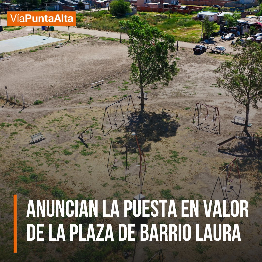 #PuntaAlta 👷‍♂️La obra contempla la instalación de nuevo equipamiento urbano y recreativo. También se llevará adelante la colocación de nuevo alumbrado público.

Más información en 👉 viapais.com.ar/punta-alta/anu…